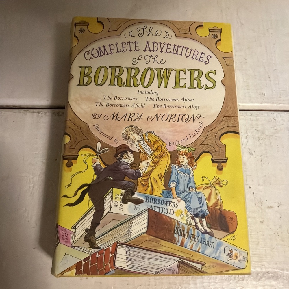 COMPLETE ADVENTURES OF THE BORROWERS Mary Norton HB/DJ 1st 1967